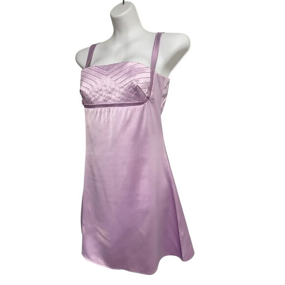 NWT Sthcute Backless Charmaine Romantic Square Neck A-Line Mini Dress Size XS - Picture 1 of 12